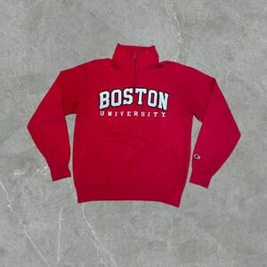 Boston University Half Zip Sweatshirt